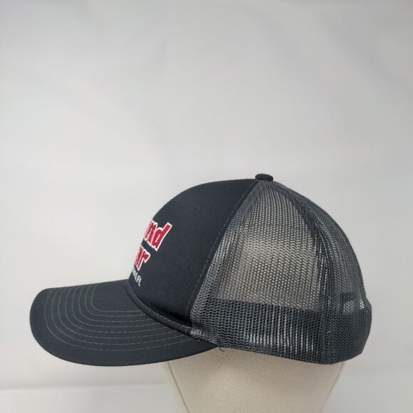 Sand Bar Marco Island FL Snapback Trucker Hat Black OS Adjustable Port Authority - Picture 3 of 9